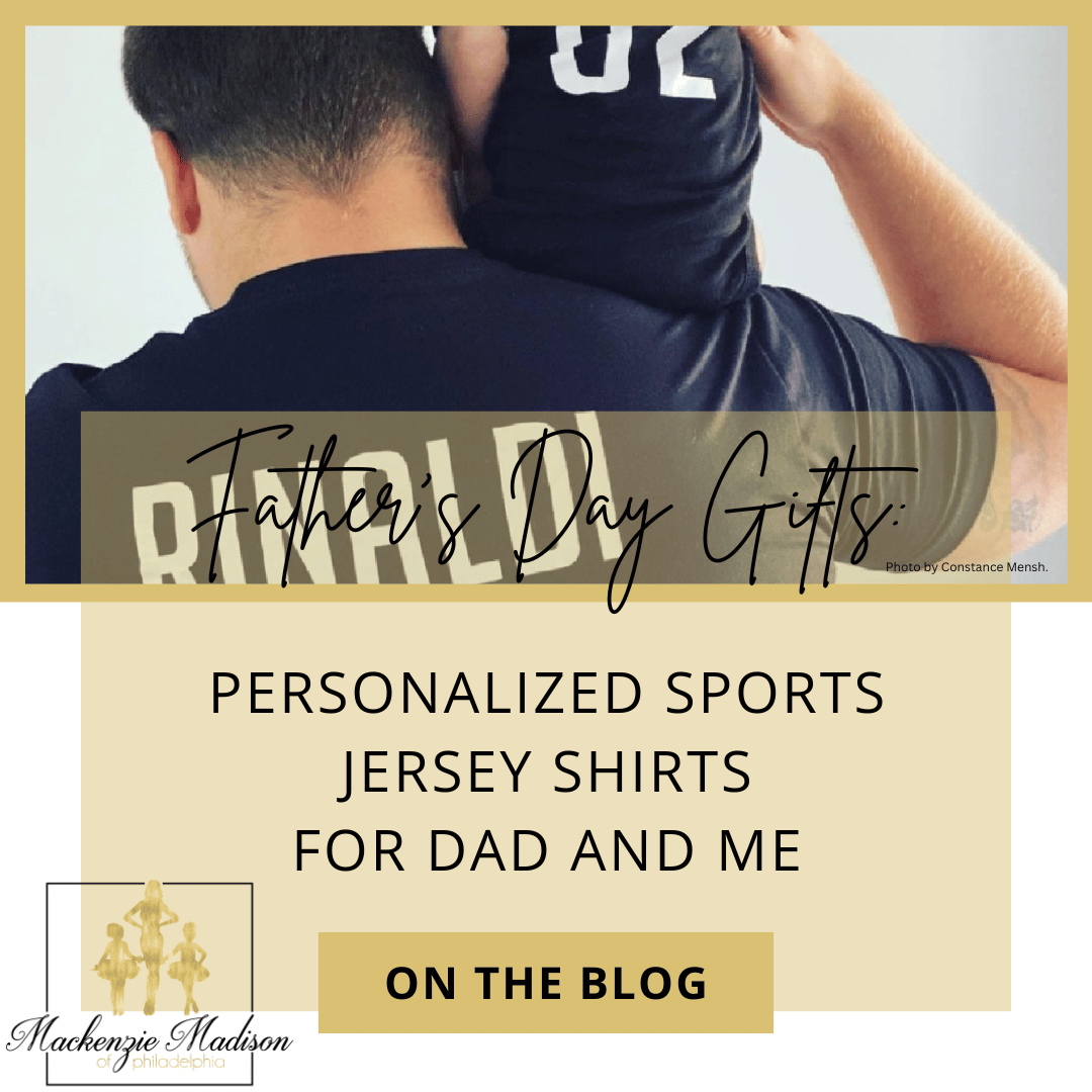 Father's Day Gifts: Personalized Sports Jersey Shirts for Dad and Me