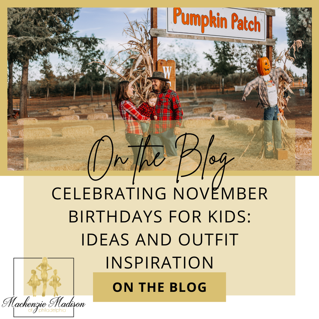 Celebrating November Birthdays for Kids: Ideas and Outfit Inspiration