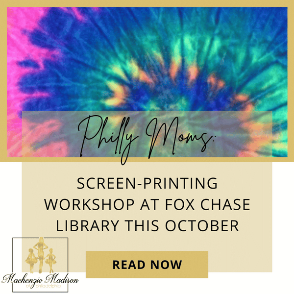 Free Screen-printing Workshop at Fox Chase Library | Philly Mom Life ...