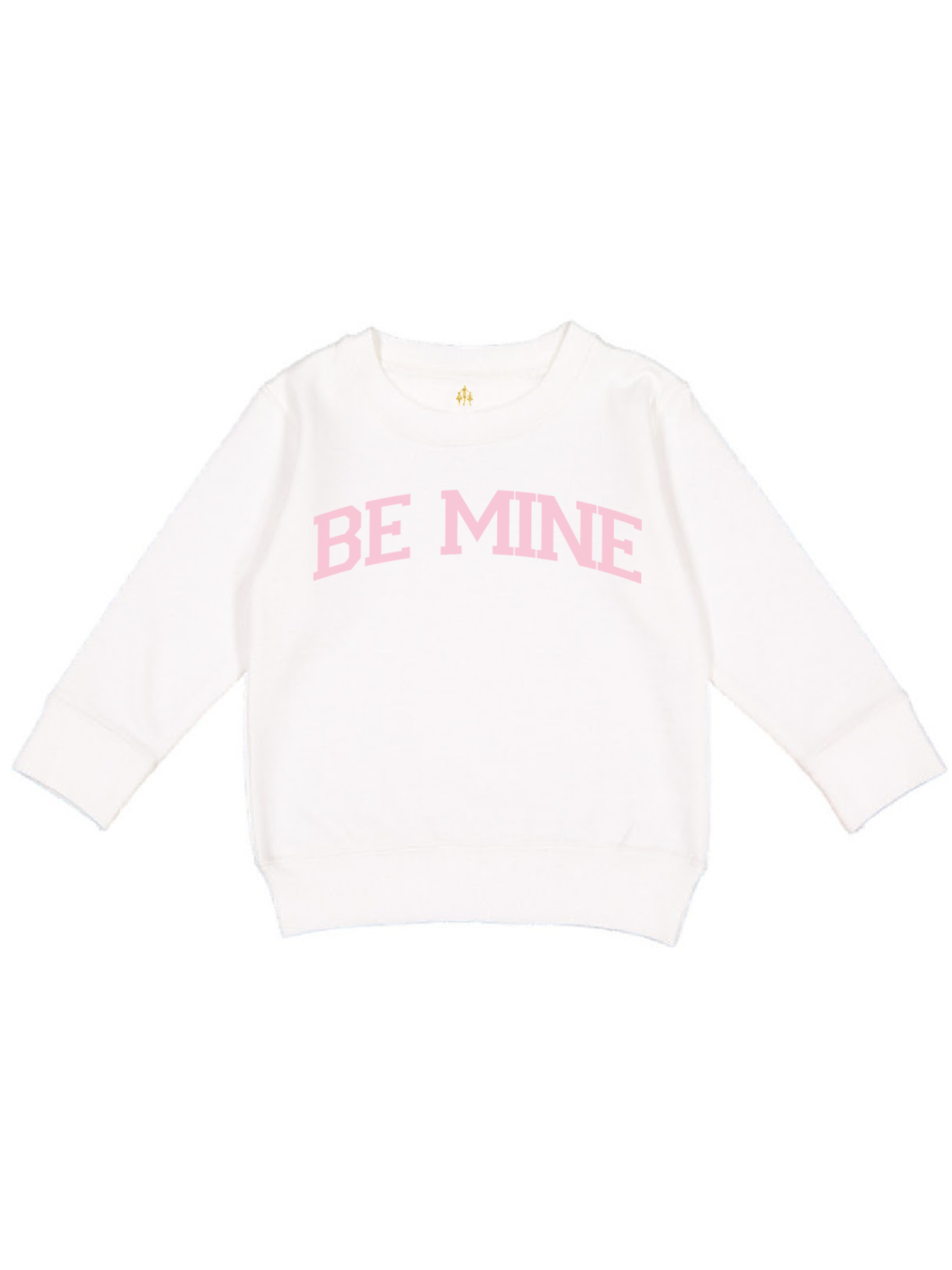 Be Mine Black Kids Valentine's Day Sweatshirt