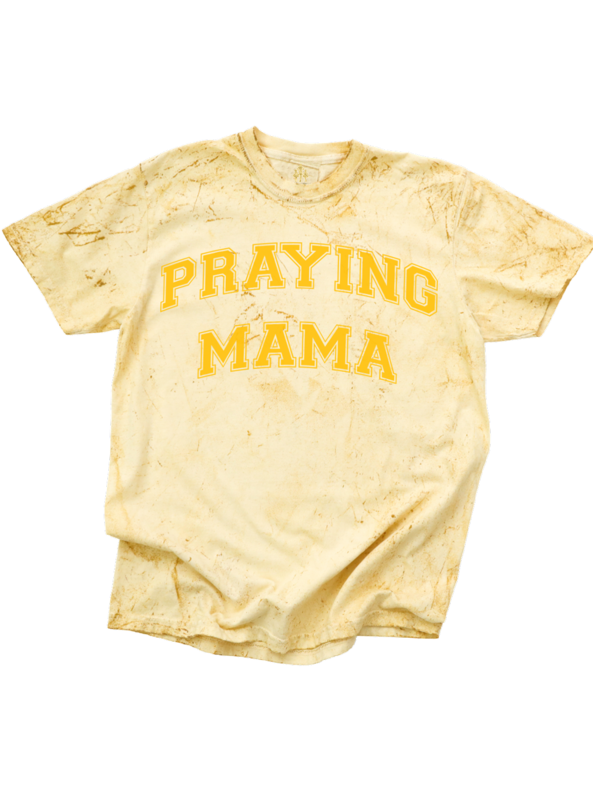 Praying Mama Tie Dye Womens Easter Shirt