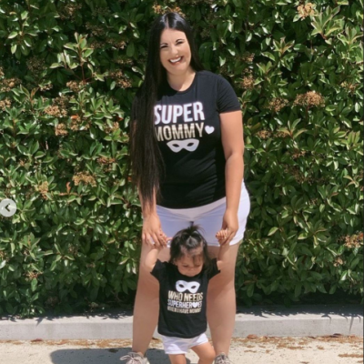 Mother and Daughter Matching Super Hero Shirts