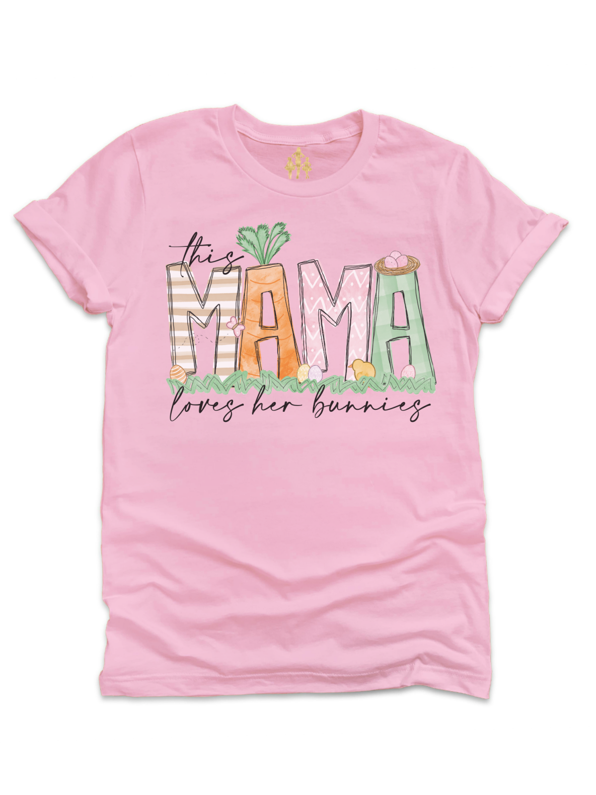 This Mama Loves Her Bunnies Women Easter Shirt