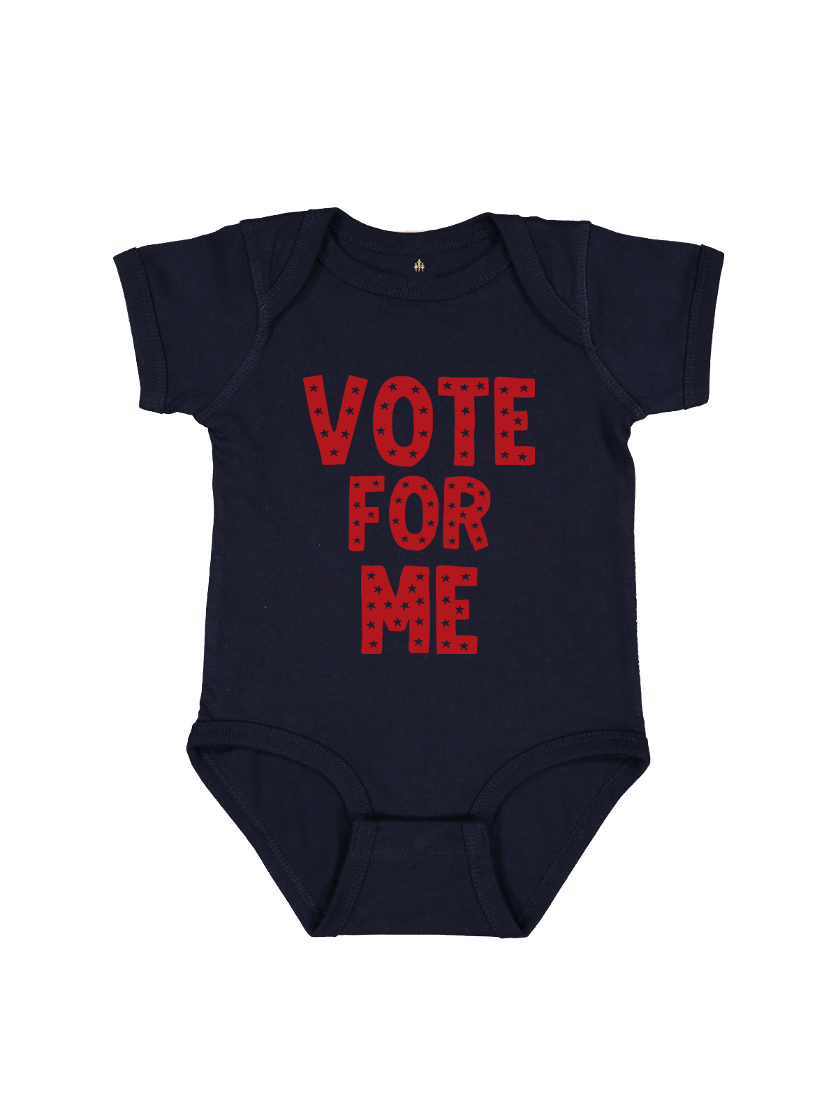 Vote for Me Infant Bodysuit - Navy