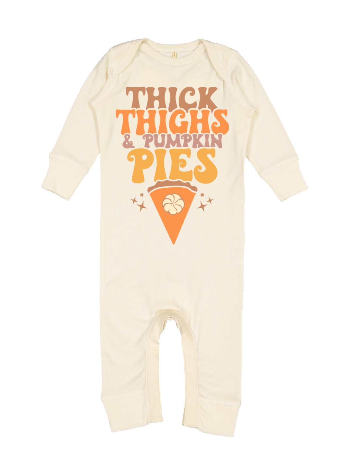 Thick Thighs and Pumpkin Pies Infant Coverall