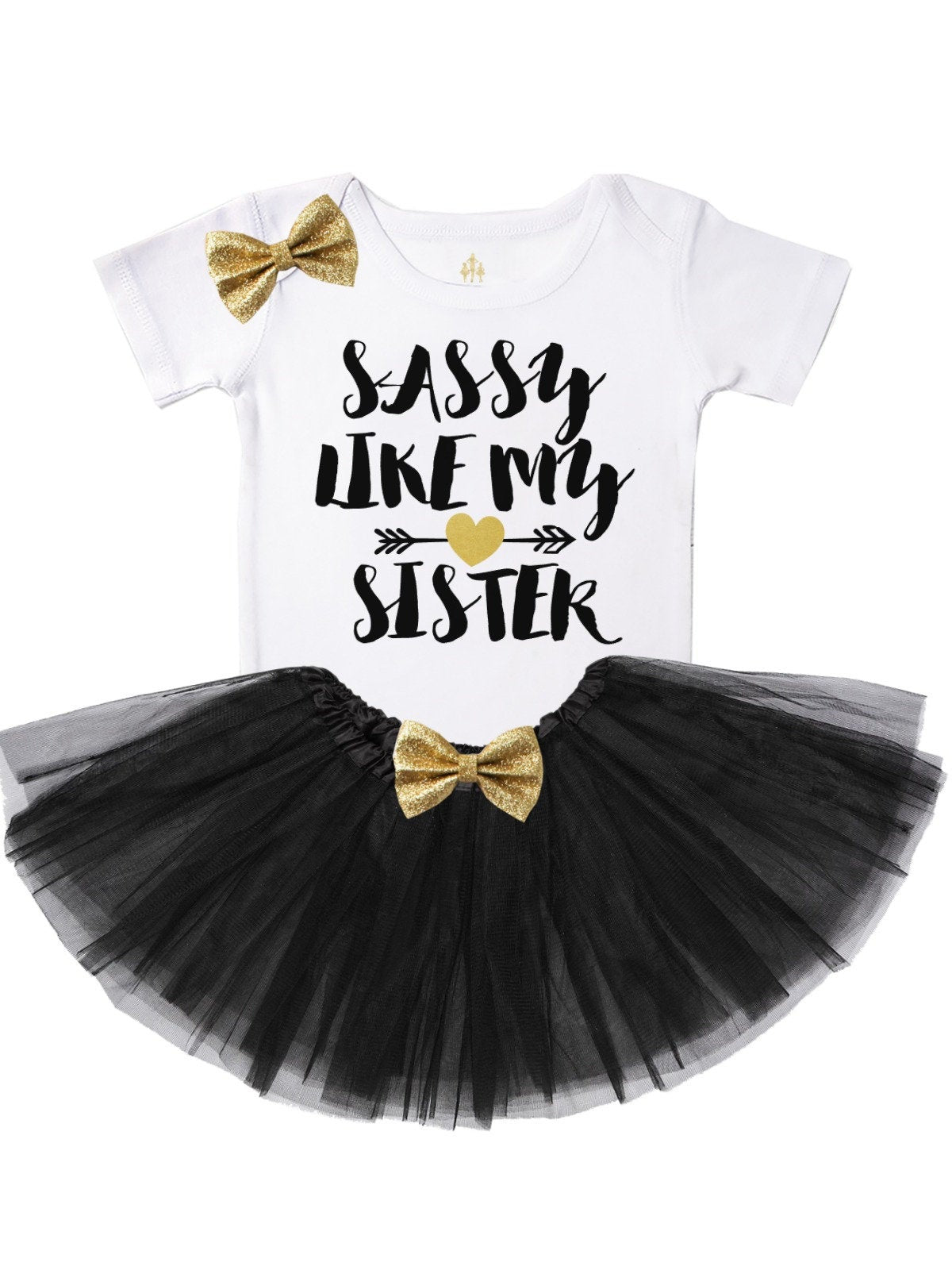 sassy like my sister tutu outfit