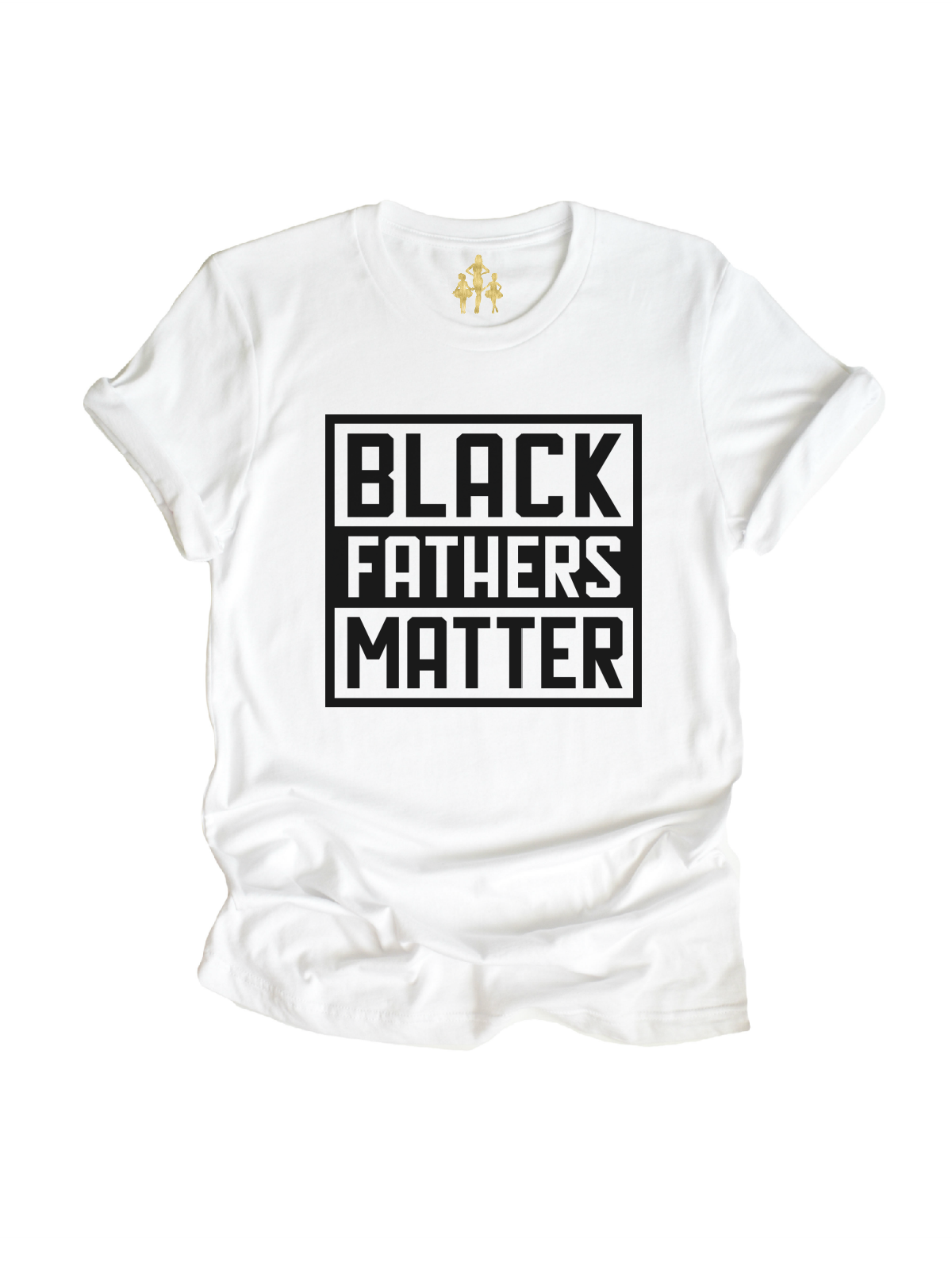 black fathers matter adult t-shirt