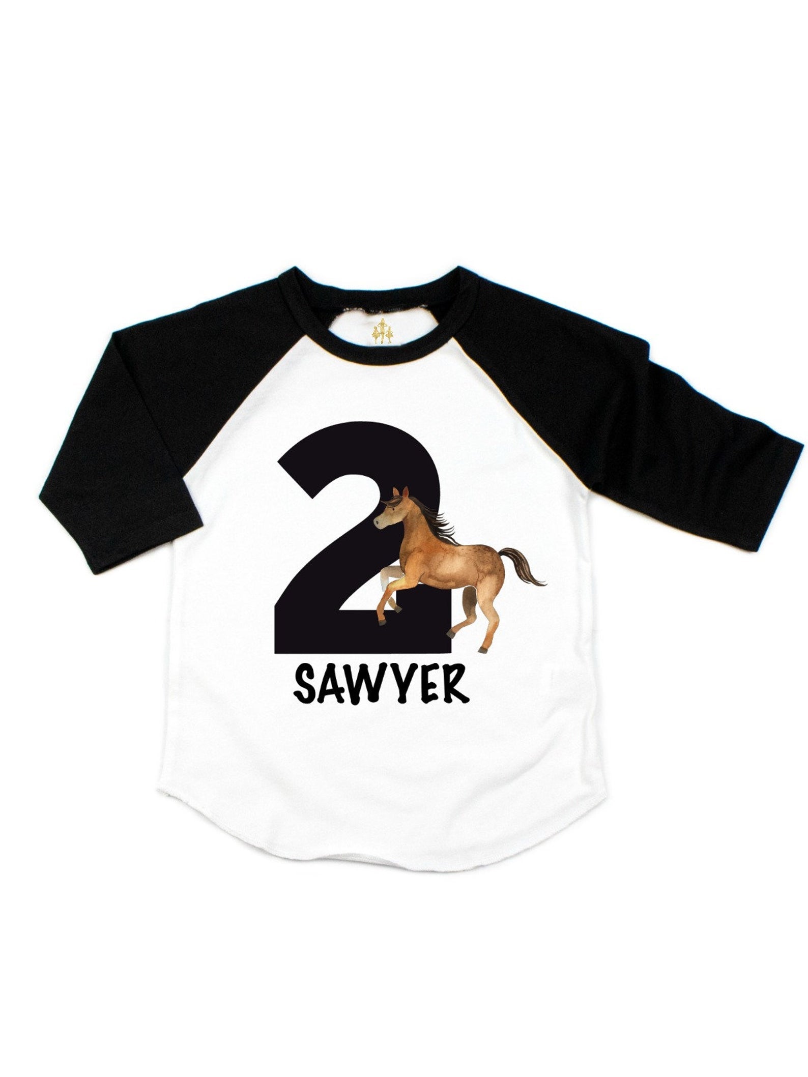 personalized horse birthday shirt