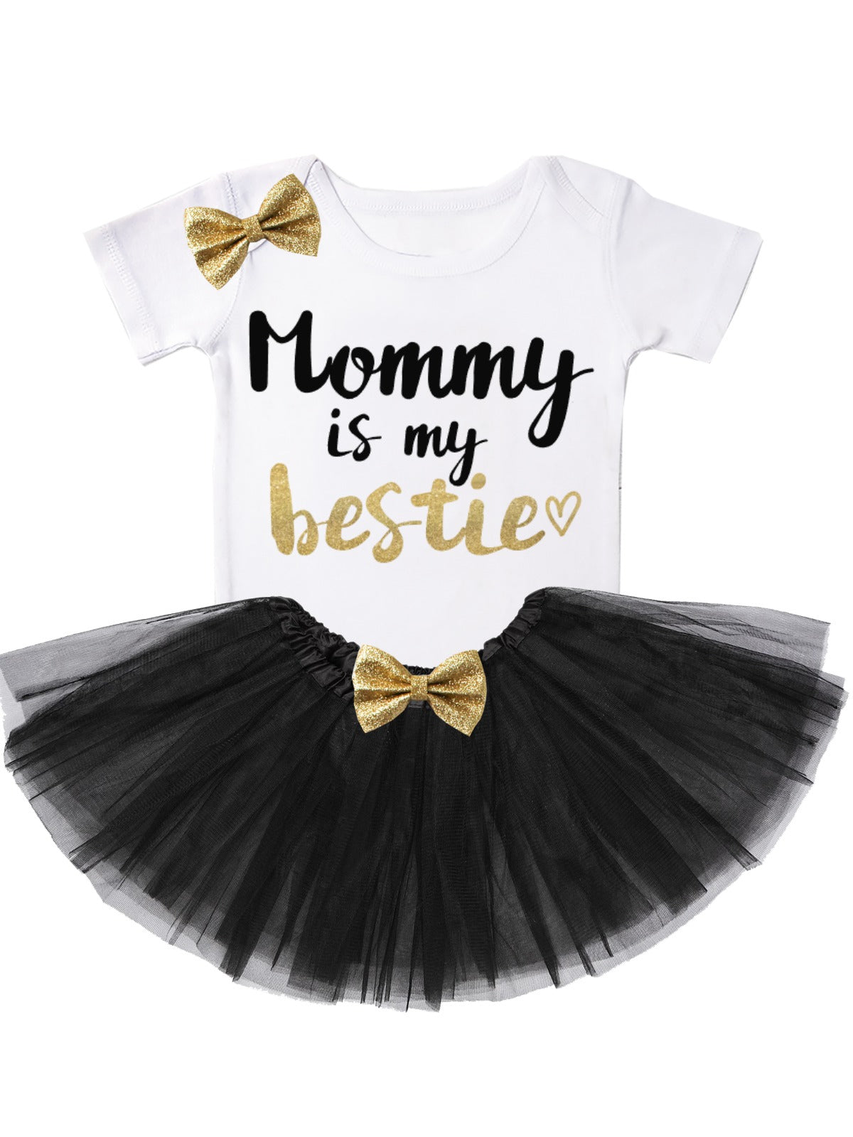 Mommy Is My Bestie Tutu Outfit