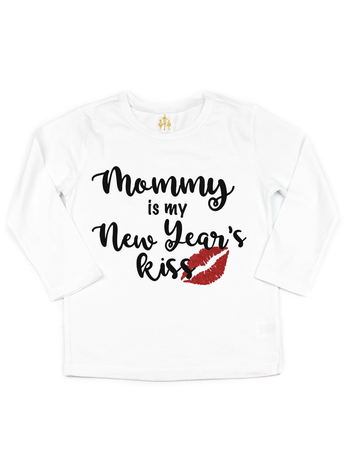 mommy is my new years kiss tutu outfit