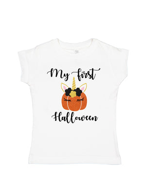 girls 1st halloween shirt
