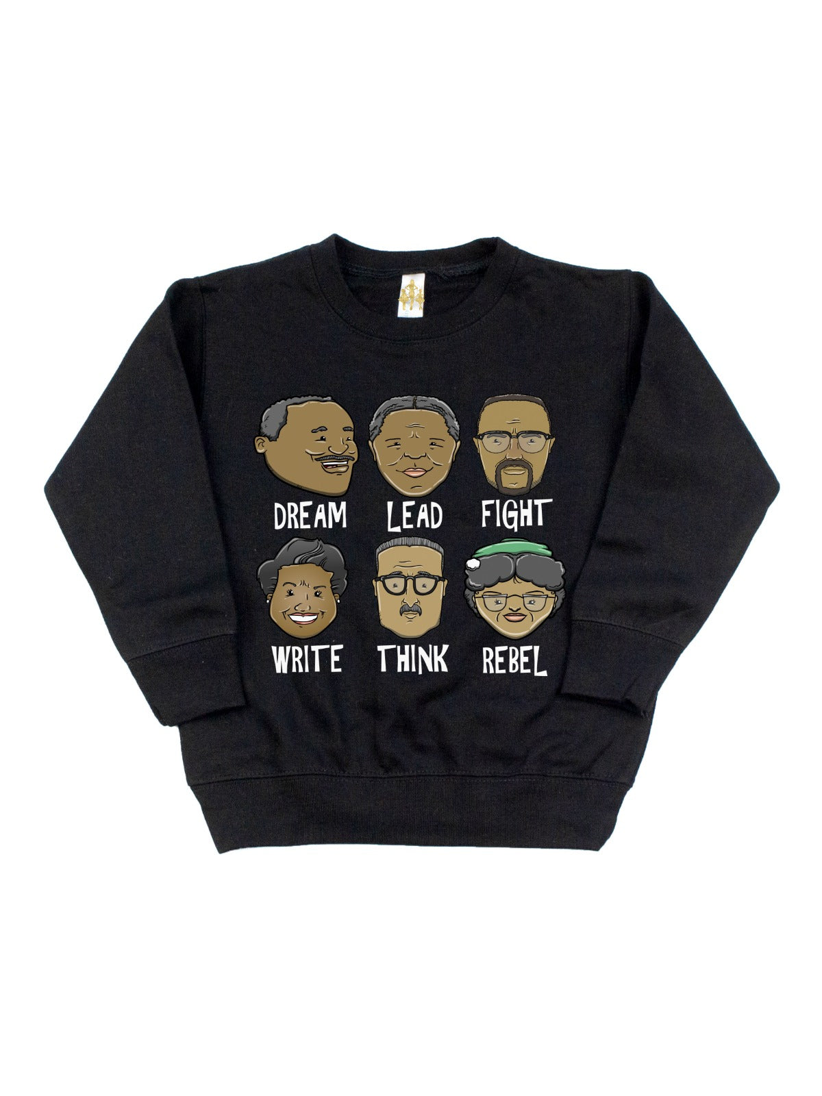African American Activists Black History Sweatshirt for Kids