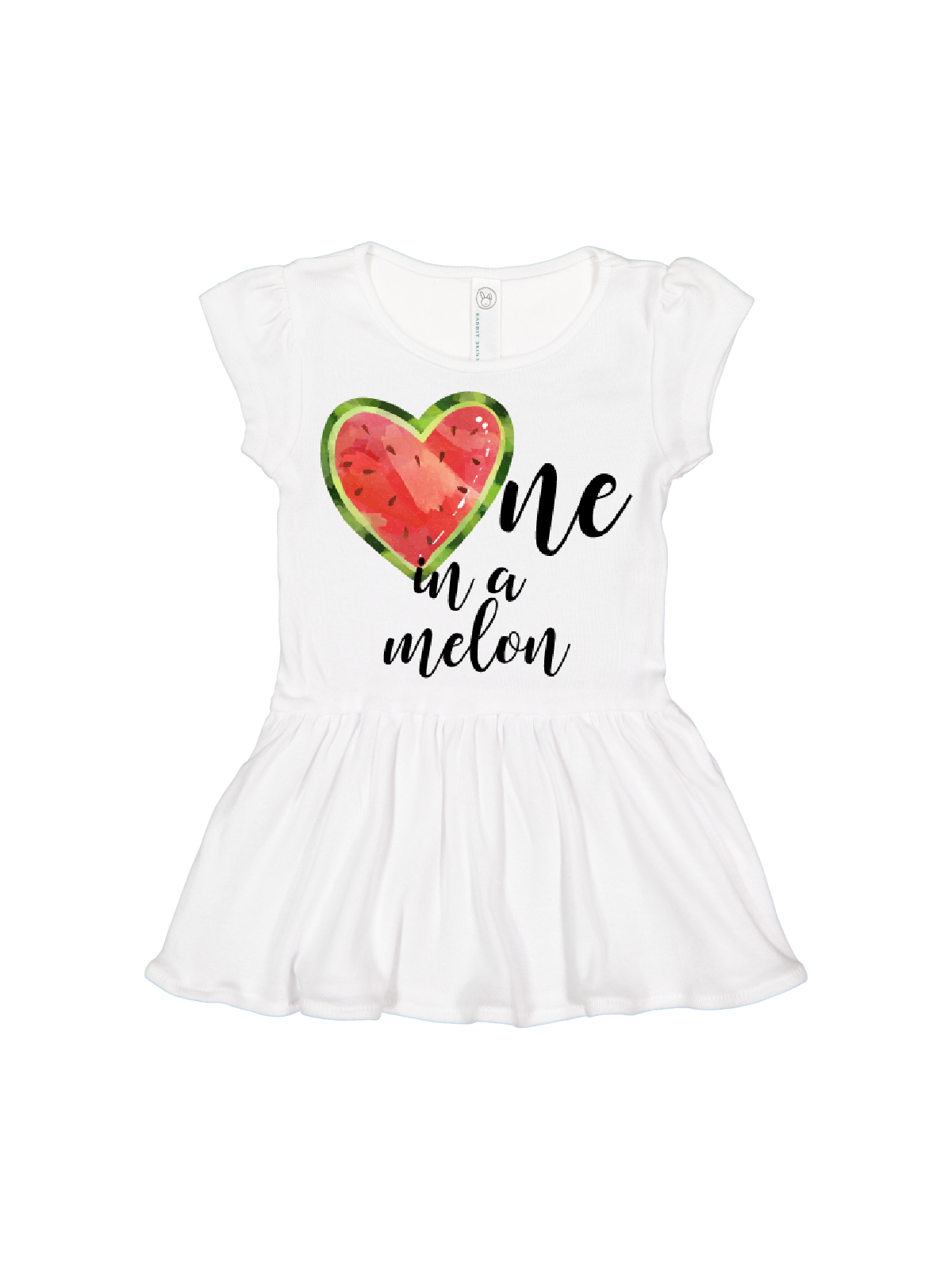 girls one in a melon white dress for girls