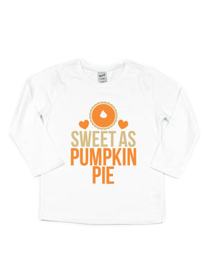 girls pumpkin pie tshirt 