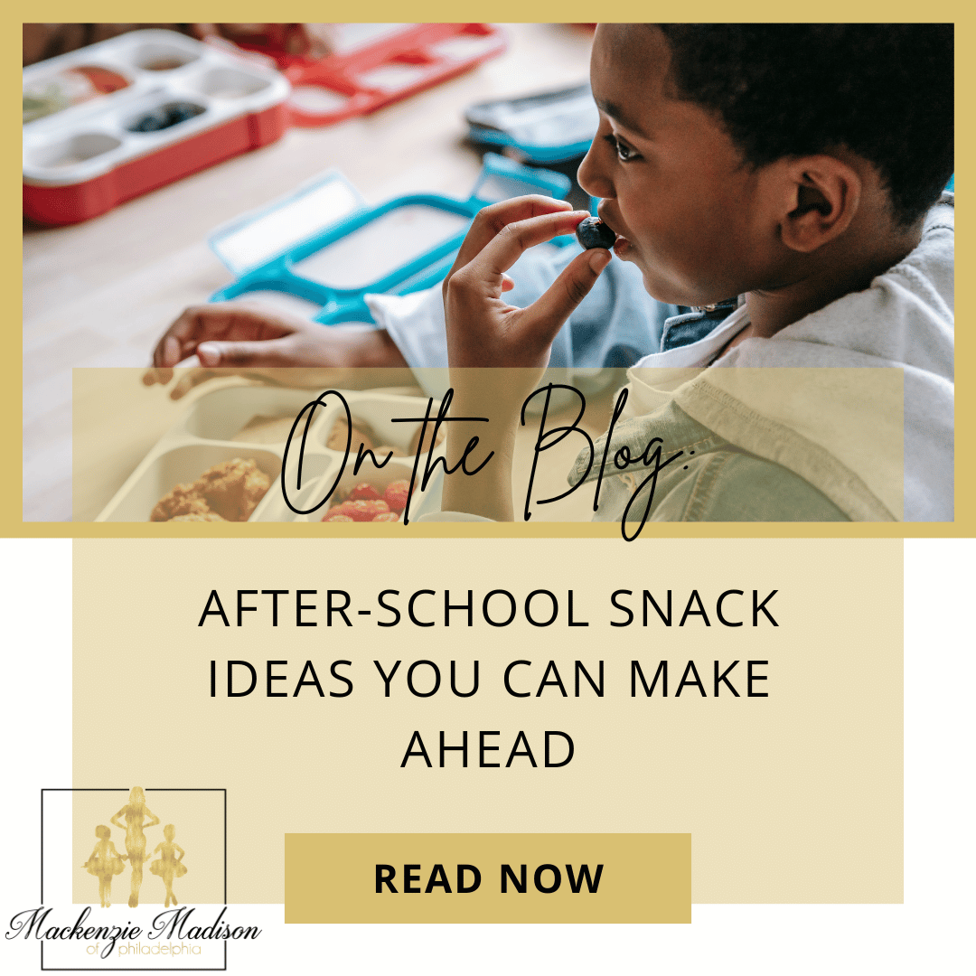 After-School Snack Ideas You Can Make Ahead