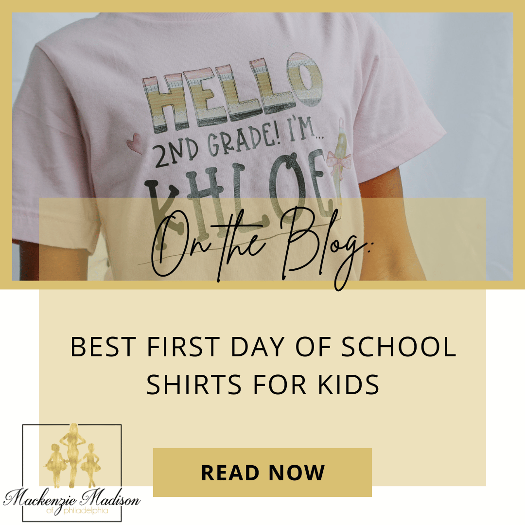 Best First Day of School Shirts for Kids