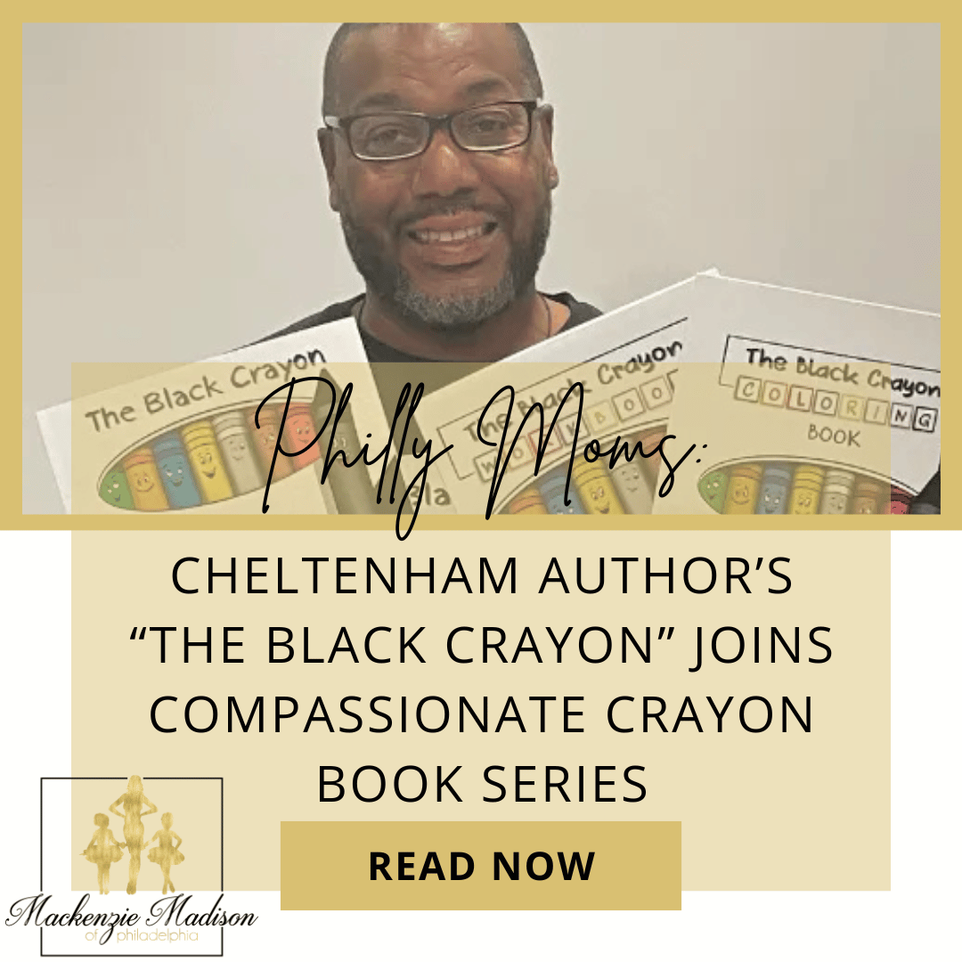 Cheltenham Author’s “The Black Crayon” Joins Compassionate Crayon Book Series