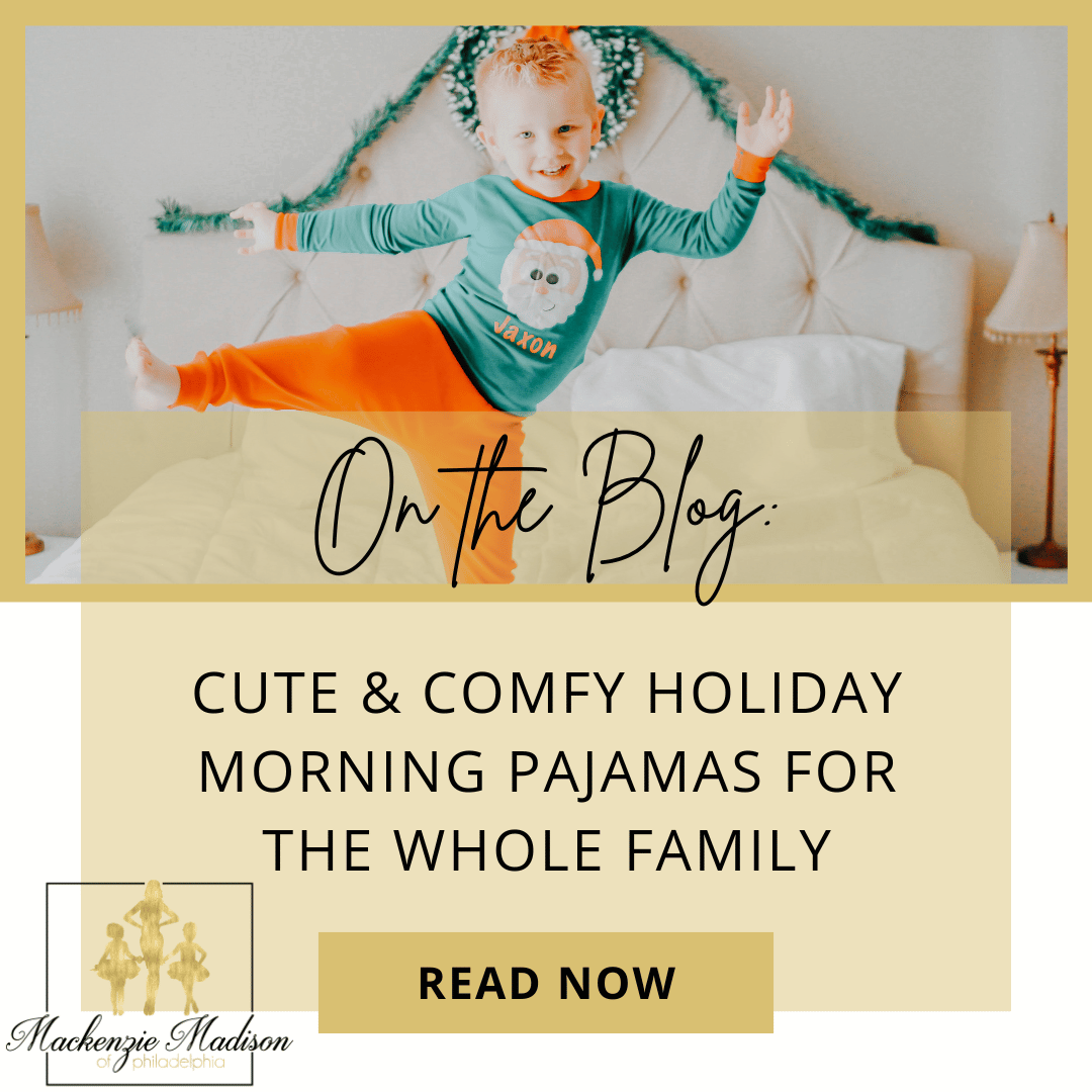 Cute & Comfy Holiday Morning Pajamas for the Whole Family