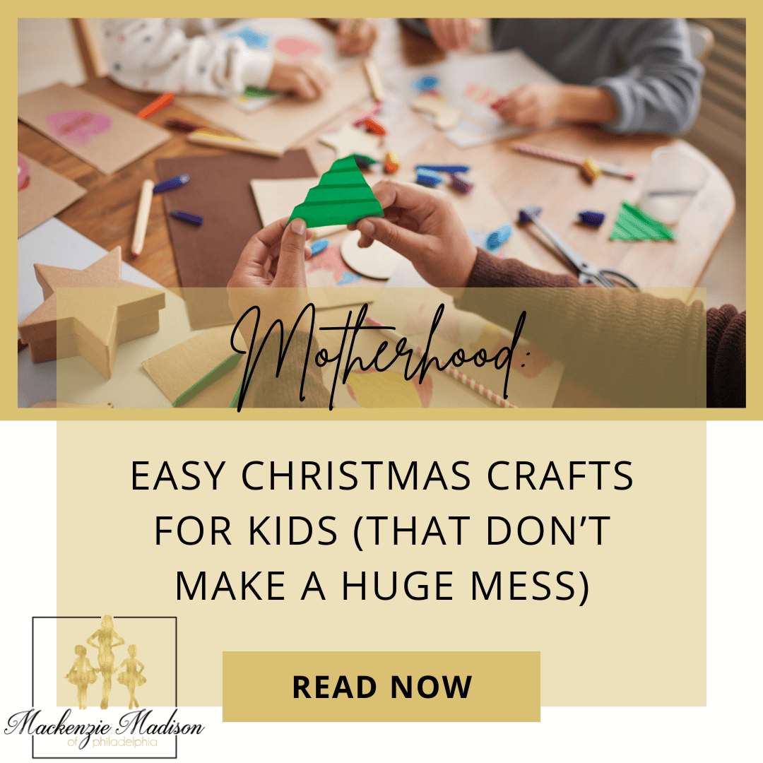 Easy Christmas Crafts for Kids (That Don’t Make a Huge Mess)