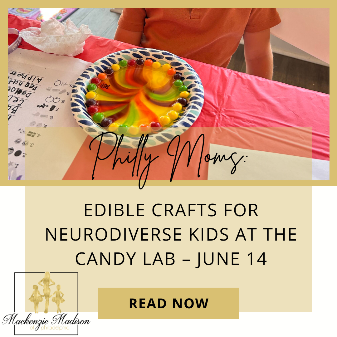 Edible Crafts for Neurodiverse Kids at The Candy Lab – June 14