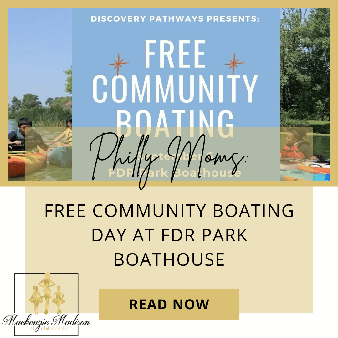 Free Community Boating Day at FDR Park Boathouse