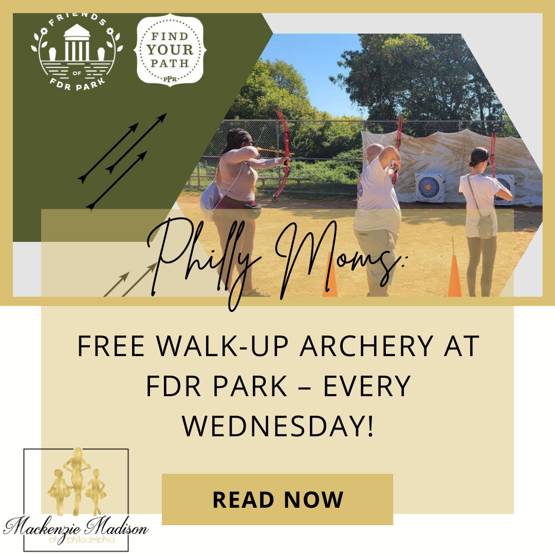 Free Walk-Up Archery at FDR Park – Every Wednesday!