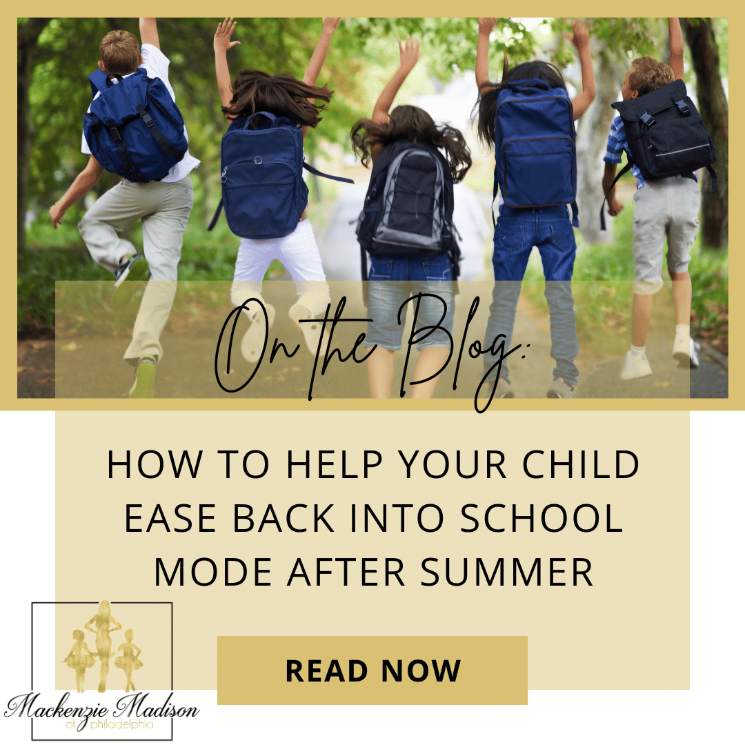 How to Help Your Child Ease Back Into School Mode After Summer