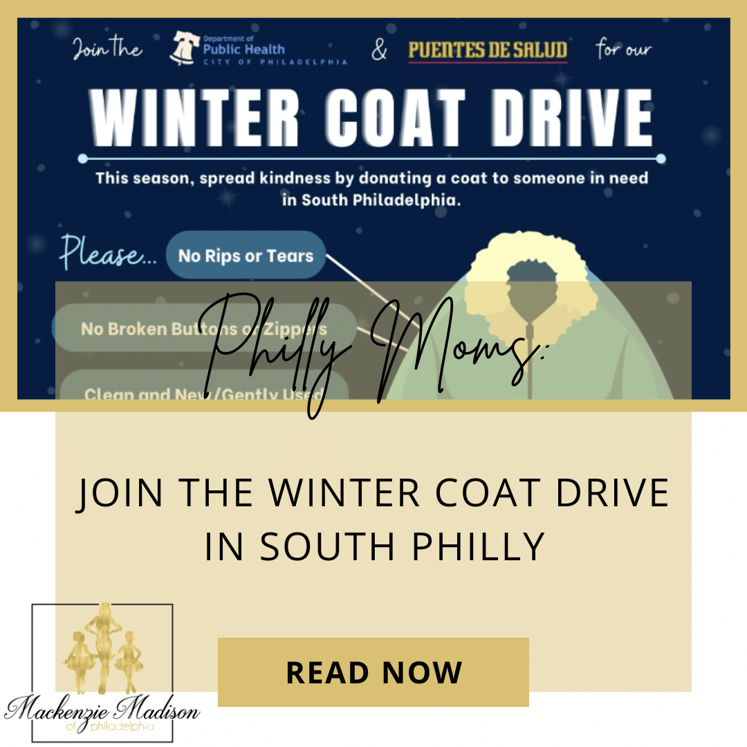 Join the Winter Coat Drive in South Philly
