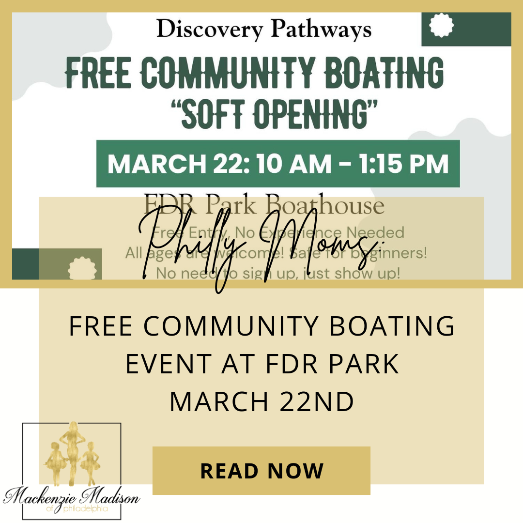 Free Community Boating Event at FDR Park