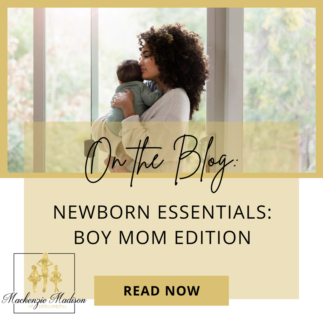 On the Blog: Newborn Essentials, Boy Mom Edition 