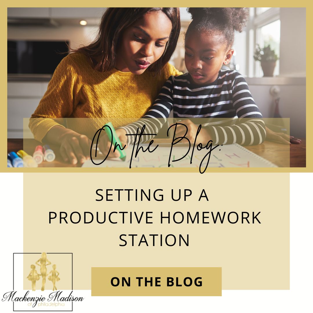 Setting Up a Productive Homework Station