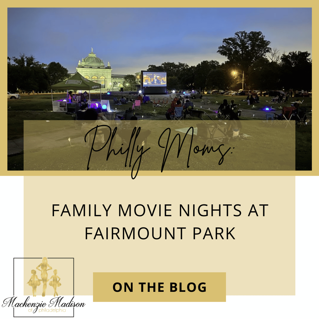 Movies in the Park at Fairmount Park