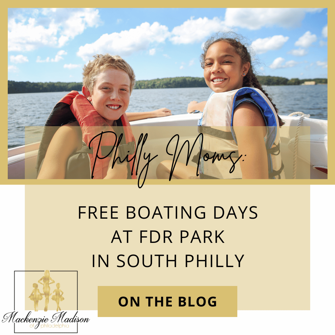 Philly Moms: Free Boating Days at FDR Park in South Philly