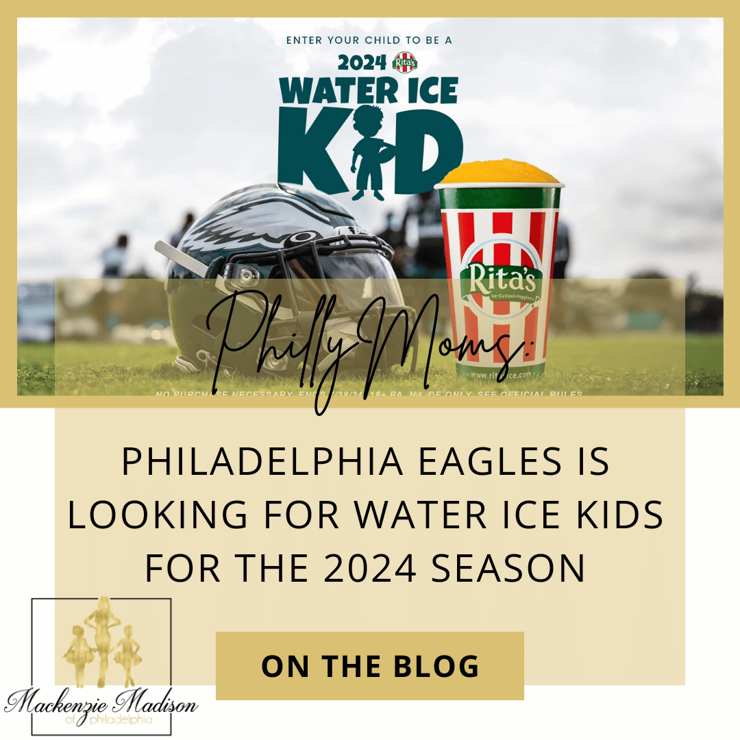 Philadelphia Eagles is Looking for Water Ice Kids for 2024 Season
