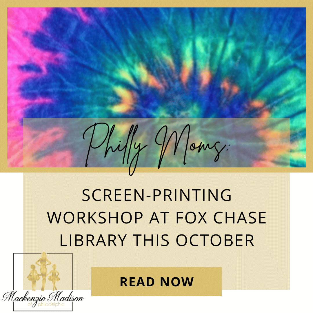 Screen-Printing Workshop at Fox Chase Library This October