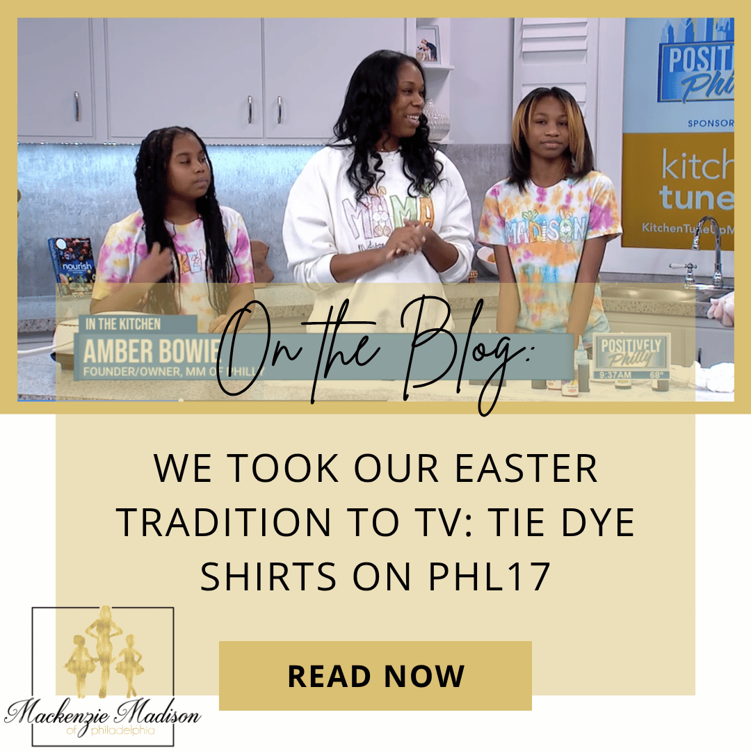 We Took Our Easter Tradition to TV: Tie Dye Shirts on PHL17