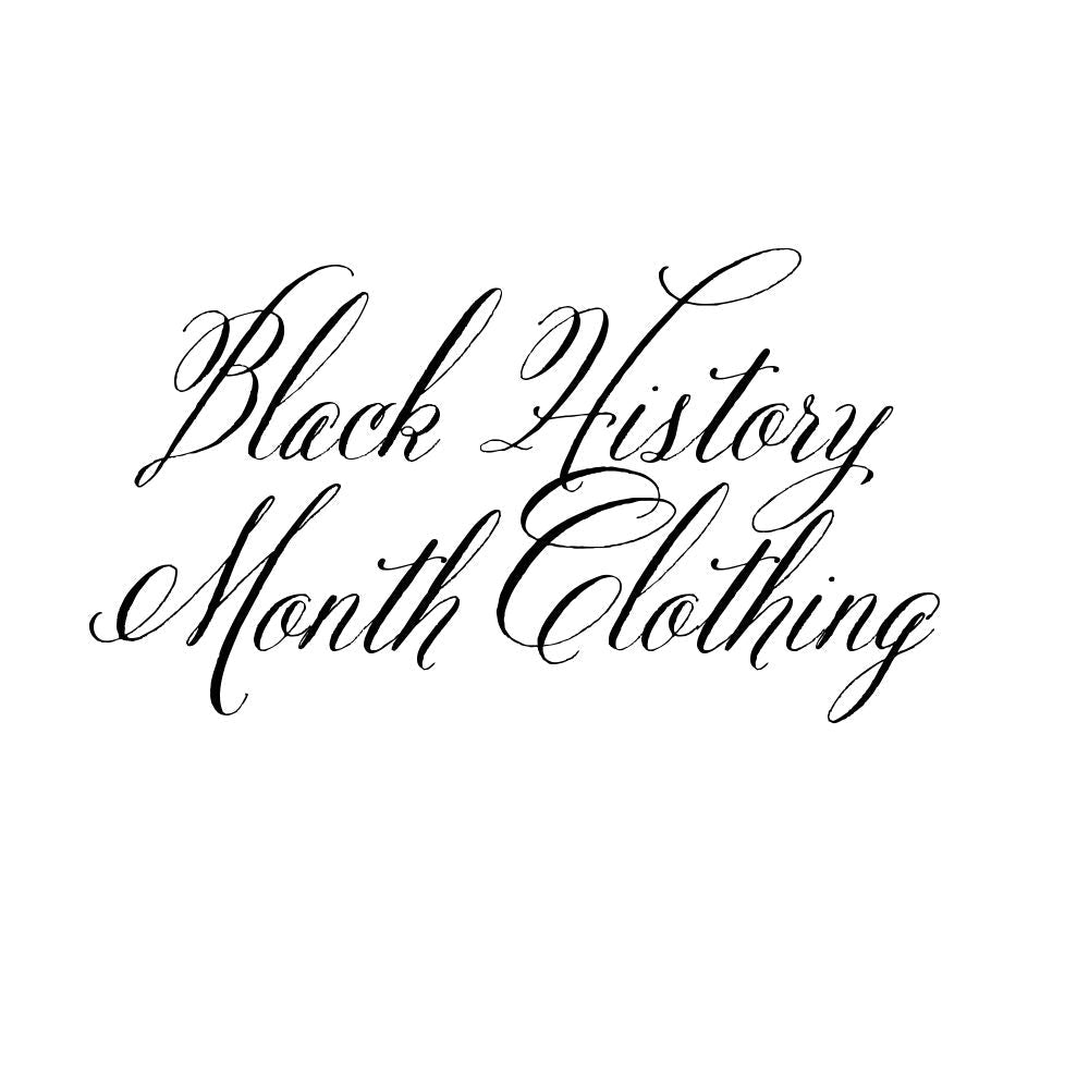 Black History Month Clothing