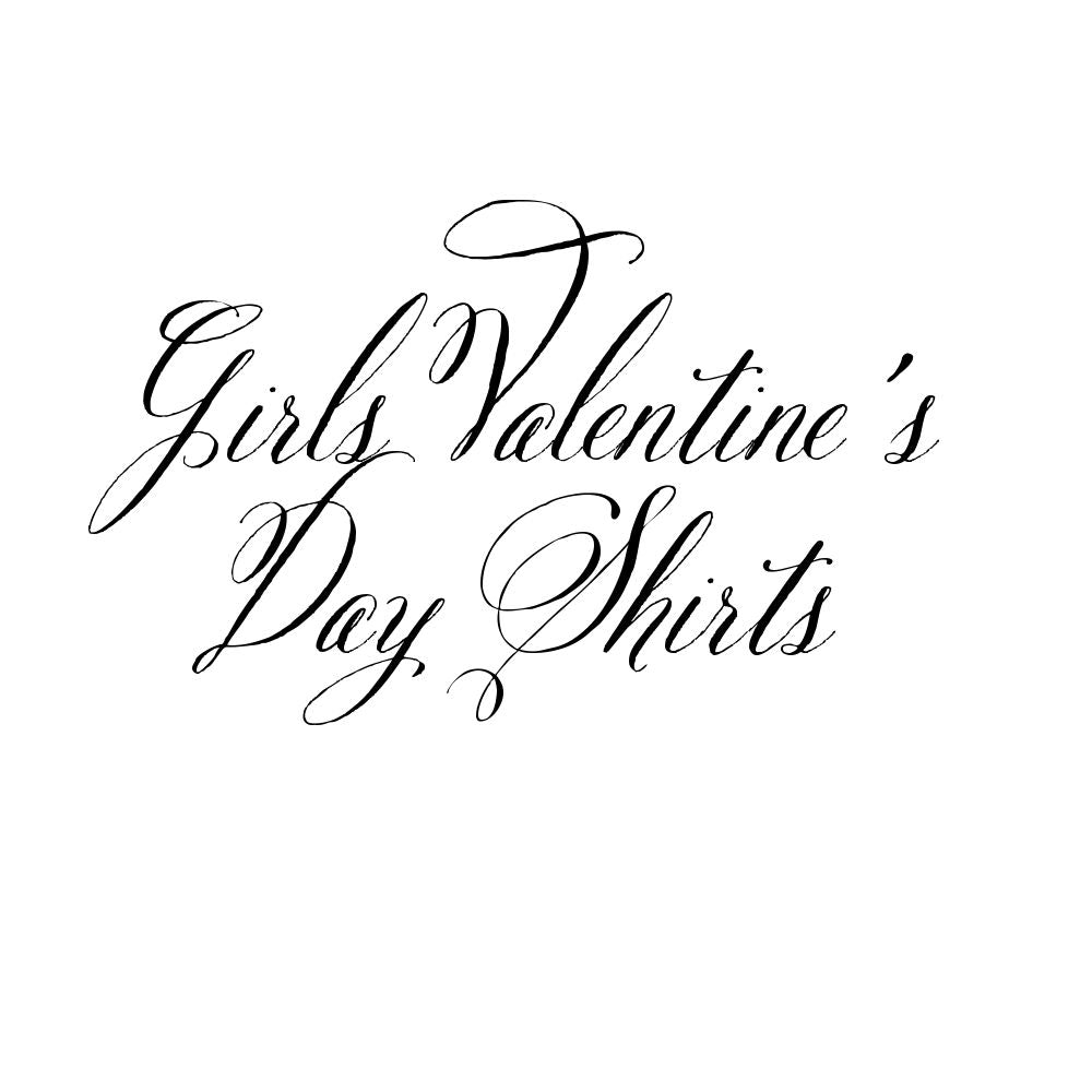 Girls Valentine's Day Shirts
