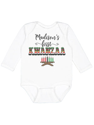 Personalized Baby's First Kwanzaa Outfit