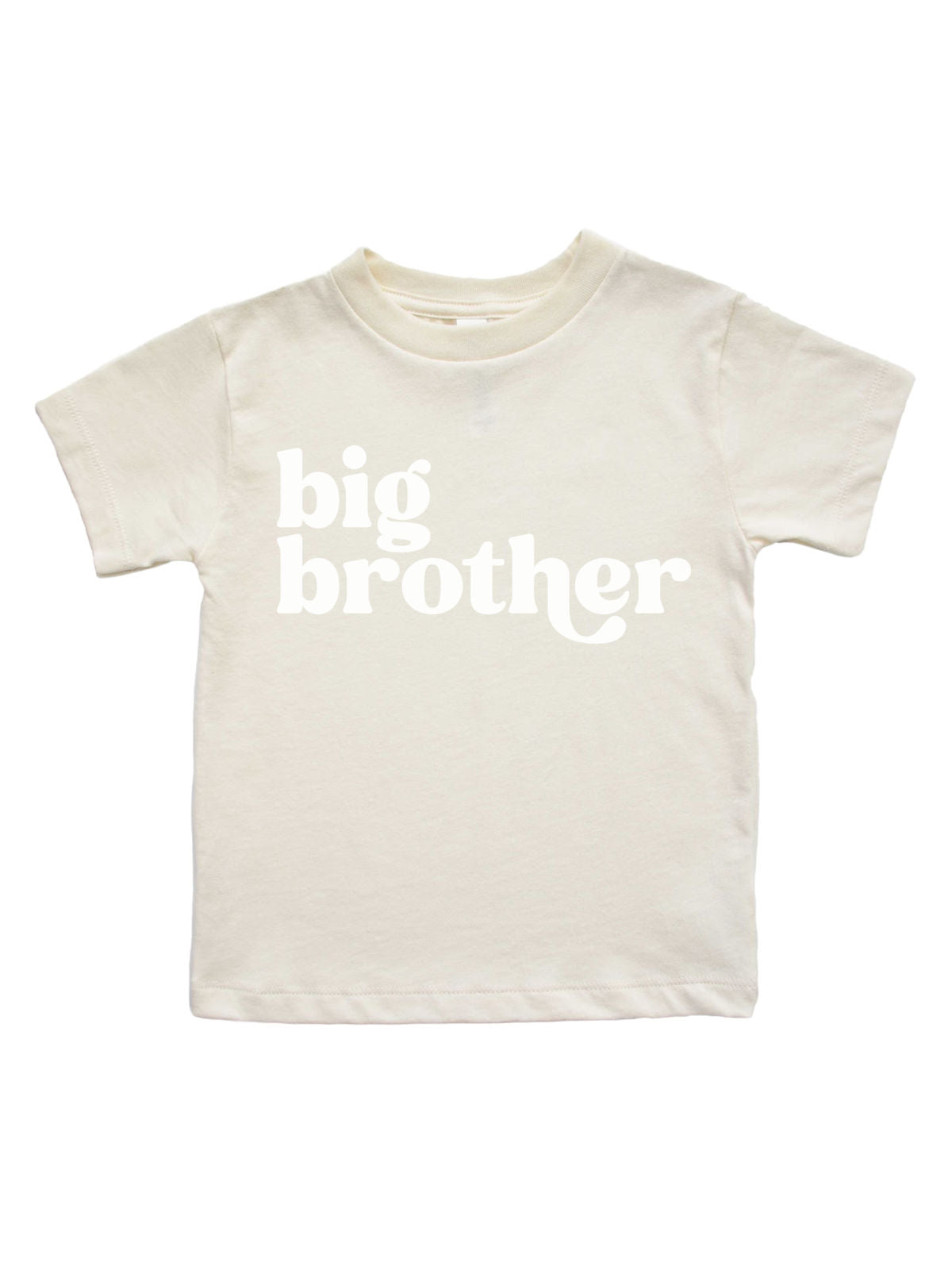 Big Brother Shirt for boys in Natural