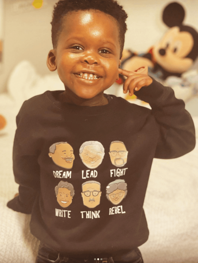 African American Activists Black History Sweatshirt for Kids