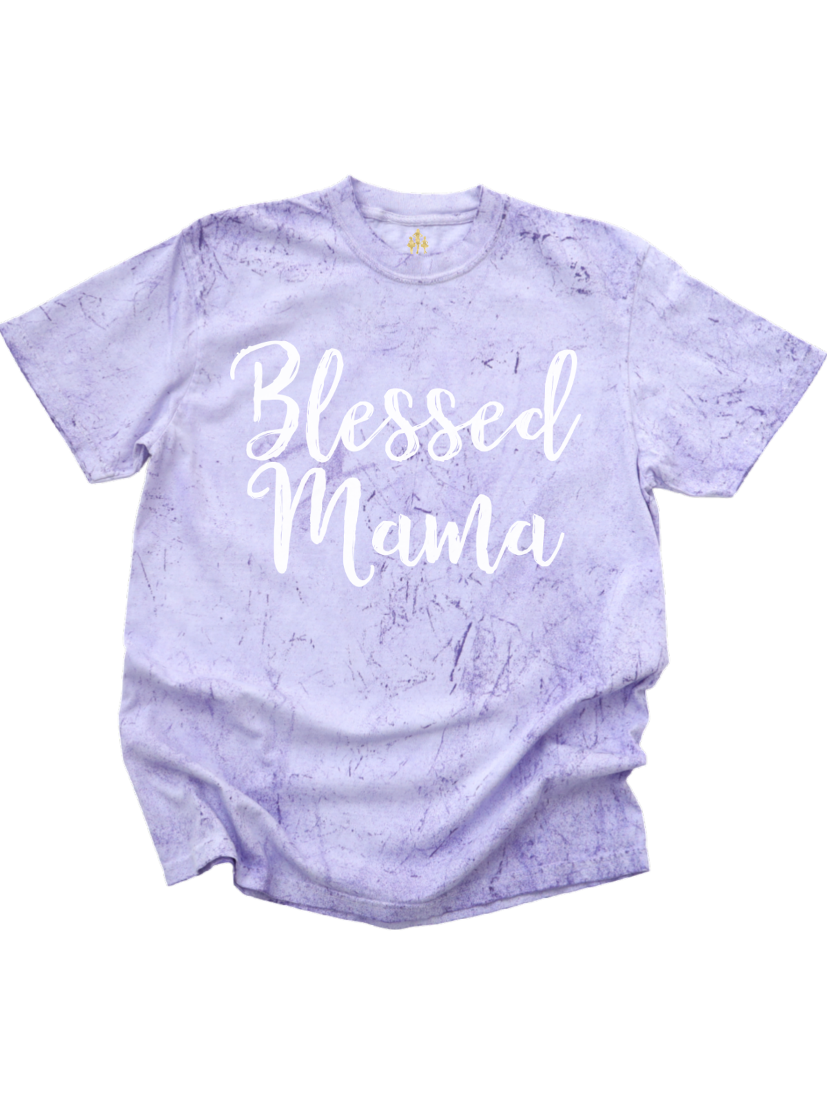 Blessed Mama Women's Tie Dye Mom Shirts
