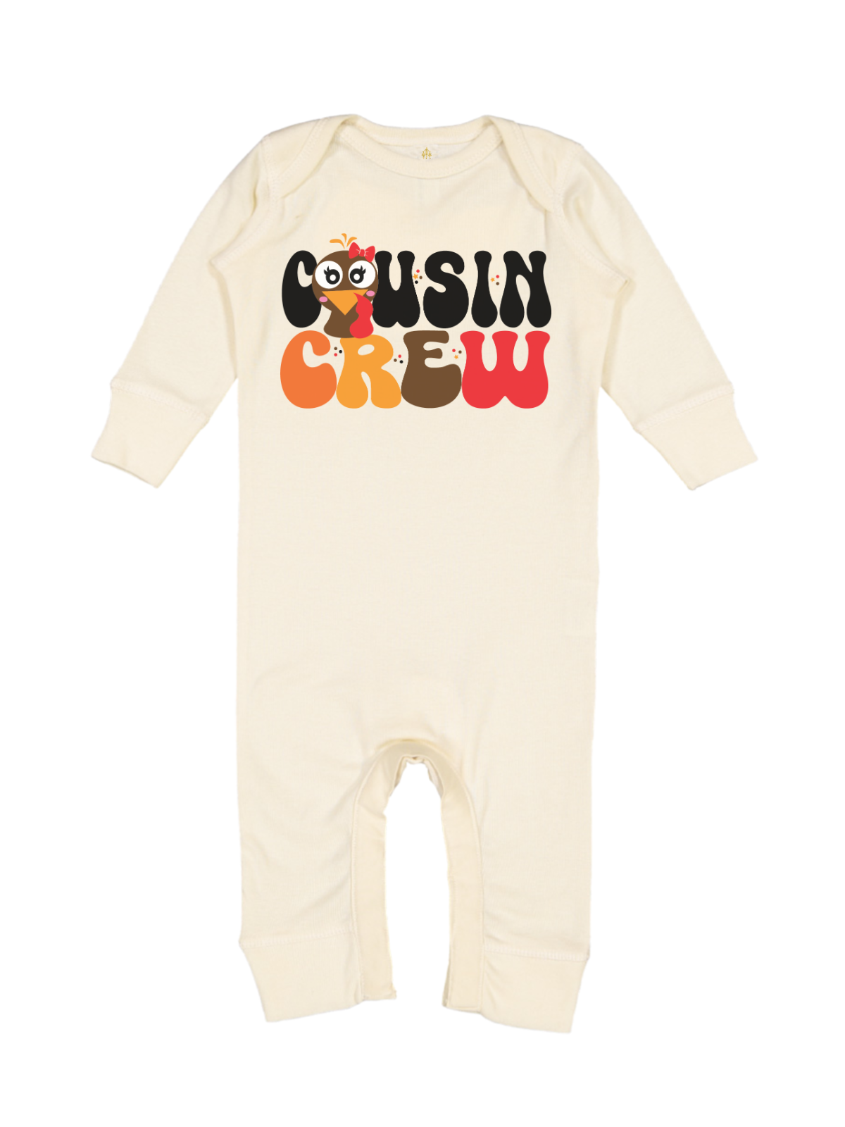 Cousin Crew Baby Girl Thanksgiving Shirt