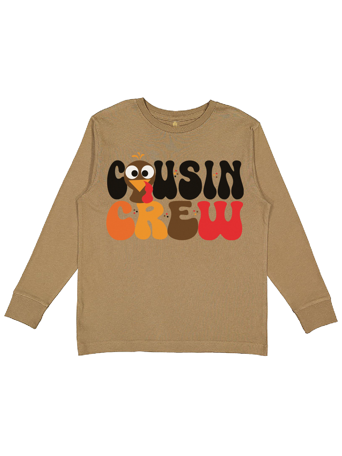 Cousin Crew Kids Thanksgiving Shirt Long Sleeve