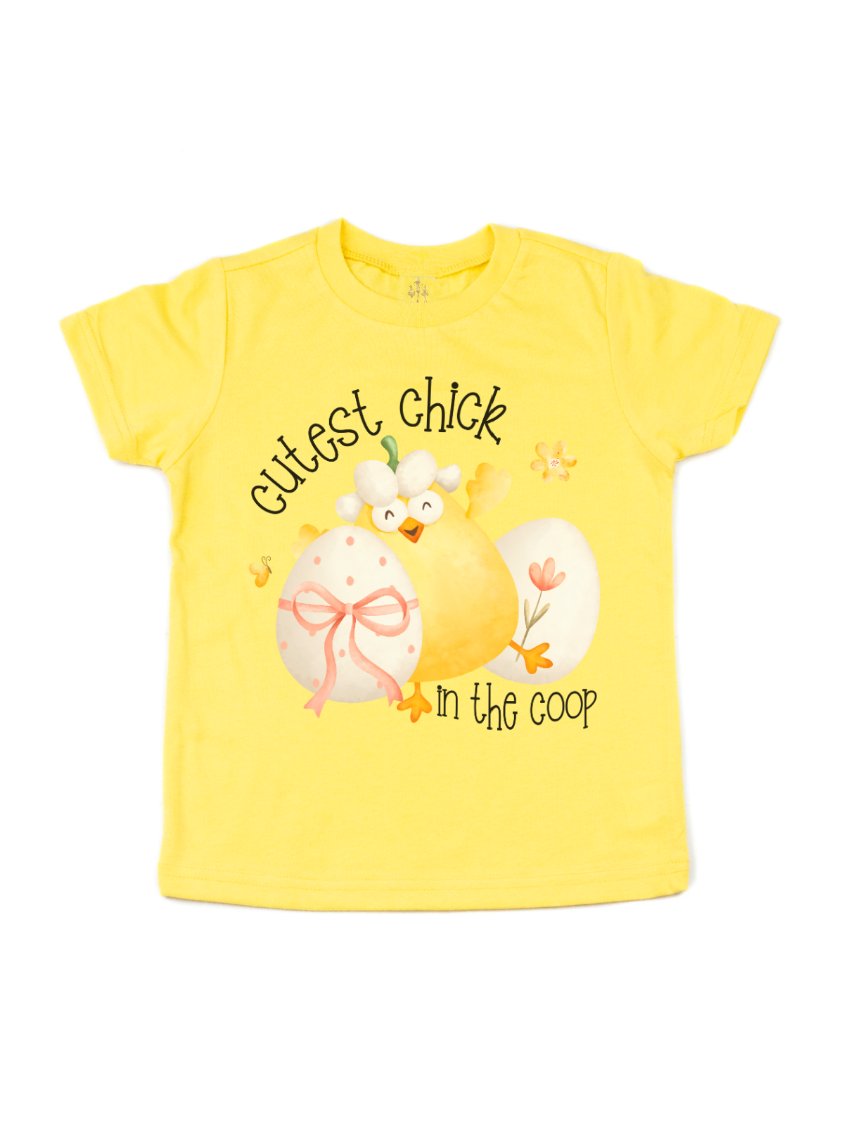 Cutest Chick in the Coop Girls Easter Shirt
