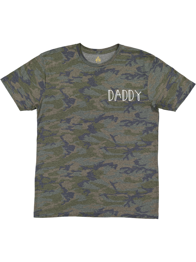 Daddy Vintage Camo Tee