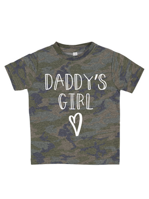 Daddy + Daddy's Girl Matching Camo Shirts