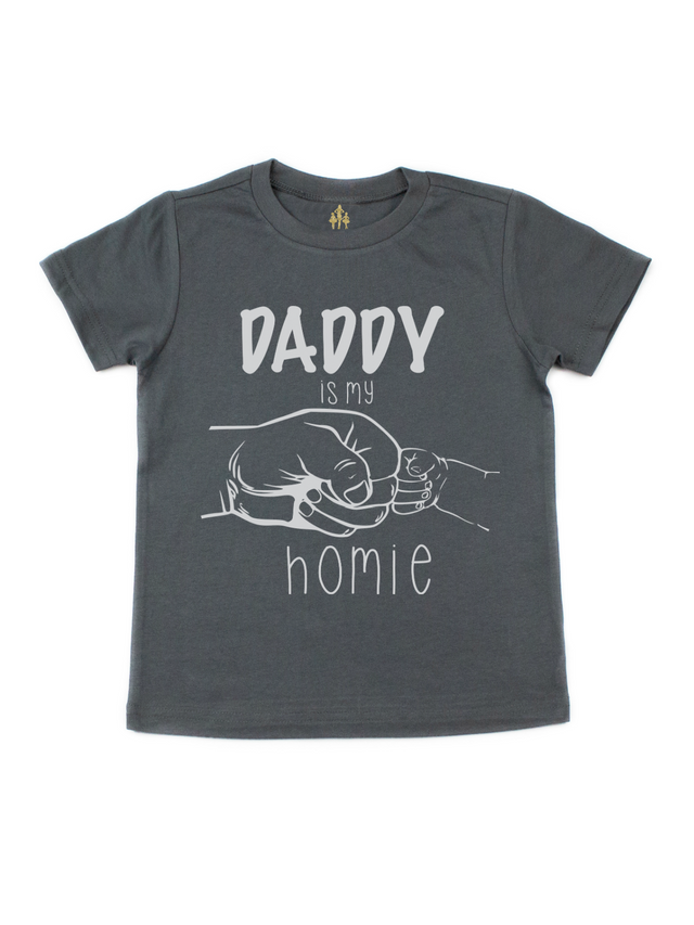 My Son is My Homie + My Daddy is My Homie Matching Shirts