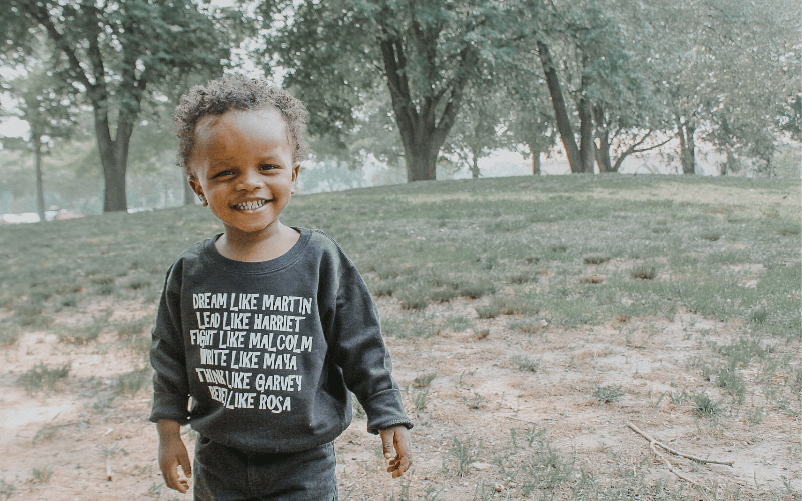 Dream like Martin Kids Black History Month Sweatshirt