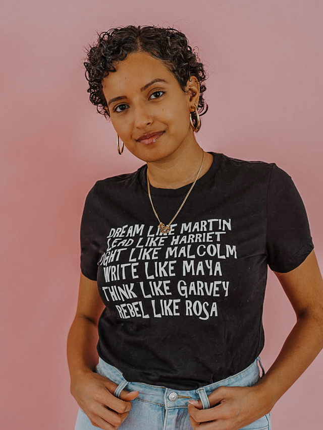 Dream like Martin Adult Black History Shirt